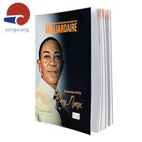 Personnalisation en usine de livres brochés en papier, impression de manuels éducatifs avec prise en charge de plusieurs langues