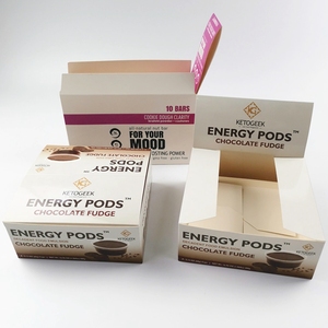 Display Bar Chocolate Box Display Box Custom Printed Cardboard Display Boxes Candy Energy Bar Packaging Chocolate Bar Box