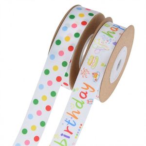 ริบบิ้นของขวัญ DIY สำหรับเด็กที่หนีบผมวันเกิดสีสันสดใส - Product Image 3