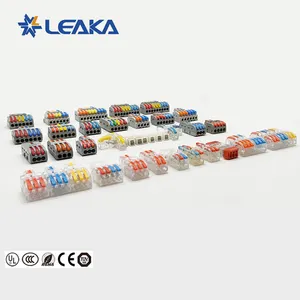 Evrensel kolu bağlayıcı tel 32A 415 iletken elektrik terminal bloğu 5pin kablo pin konnektör