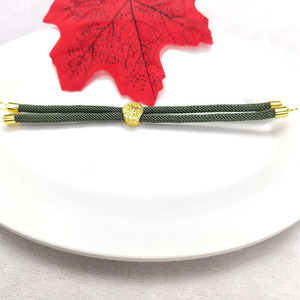 BCL1260, Dây Có Thể Điều Chỉnh Cho Vòng Tay Bolo Làm Dây Vòng Tay Hoàn Thiện Nửa Màu Đen Với Hạt Chặn Trượt - Product Image 4