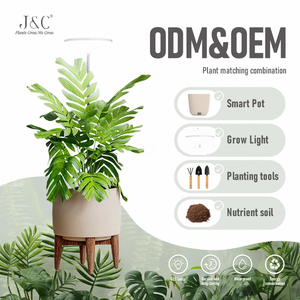 जे एंड सी वाई-फाई कंट्रोल स्मार्ट प्लांट ने हल्के ऊंचाई एडजस्टेबल के नेतृत्व वाले इनडोर बड़े पौधों के लिए हल्के फुल स्पेक्ट्रम विकसित किया - Product Image 1