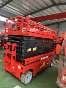 Piattaforma Elevatrice a Forbice Elettrica Idraulica Semovente 6-16m per Operazioni Aeree in Magazzino - Product Image 2