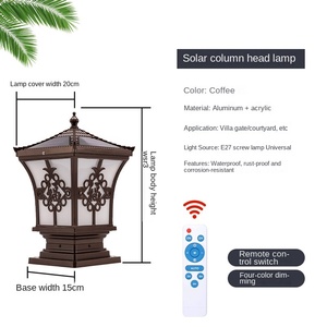 Luz de césped al aire libre impermeable lámpara de hierba Villa comunidad paisaje luz al aire libre Simple LED hogar jardín Luz - Product Image 6