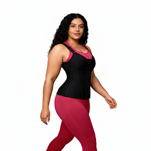Fabricant de gaine amincissante en latex avec logo personnalisé, gaine de compression abdominale colombienne, vente en gros, grande taille, avec soutien-gorge intégré - Product Image 5