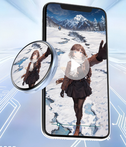 Insignias Electrónicas E87, Pin Digital LED con Control Táctil para Subir Fotos, GIFs y Videos, Regalo para Fanáticos - Product Image 4