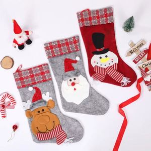 New Best-Selling Eco-Friendly Soft Polyester Fiber Christmas Stocking Candy & Gift Bags - Product Image 1