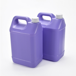 Bouteille de linge, 5l, hdpe, fût de jerry, en plastique, à petit prix, blanc, noir, 10 pièces - Product Image 1