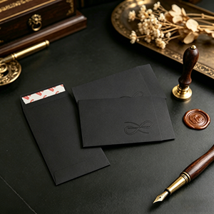 <span class=keywords><strong>Sobres</strong></span> Personalizados <span class=keywords><strong>para</strong></span> <span class=keywords><strong>Tarjetas</strong></span> <span class=keywords><strong>Mini</strong></span> con Impresión de Logotipo, <span class=keywords><strong>Sobres</strong></span> de Cartón Kraft Negro de Lujo <span class=keywords><strong>para</strong></span> <span class=keywords><strong>Tarjetas</strong></span> <span class=keywords><strong>Mini</strong></span> - Product Image 3