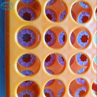 Rack de tubes multifonction à 50 puits pour différentes tailles de tubes à essai