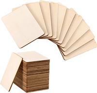 Tranches de bois naturelles non peintes, pièces, panneau de peinture en bois naturel pour enfants, découpé au Laser, dessous de verre, ornement de noël