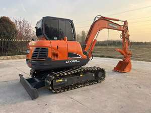 Escavatore Usato Originale Doosan DX60 dalla Corea Mini Escavatore Doosan con Pattini in Gomma Pinza Idraulica e Attacco Rapido di Alta Qualità - Product Image 3