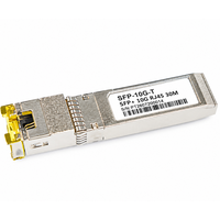 Modul Transceiver Tembaga 10G SFP-10G-T RJ45 10GBASE-T SFP+ Ethernet 30m Kompatibel dengan Switch Jaringan Cat6a