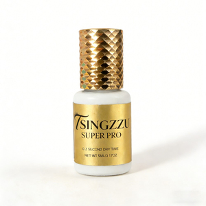 Pegamento de Secado Rápido para Extensiones de Pestañas, Baja Humedad, <span class=keywords><strong>0.1</strong></span>/0.2 Segundos, Negro, Marca Privada, Logotipo Personalizado, Resistente al Agua, Sin Látex, 8 Semanas de Duración - Product Image 1