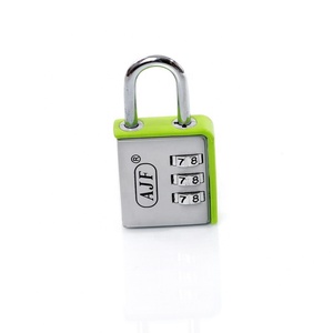AJF SERRURE de Sécurité En Alliage de Zinc À <span class=keywords><strong>3</strong></span> Chiffres Cadran Combinaison Code Serrure Cadenas - Product Image 1