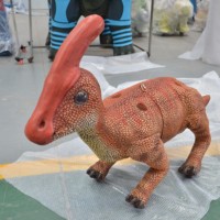 Zigong RC Roboterhund Parasaurolophus Laufender Dinosaurier Realistisches Metall-Simulationsmodell Leicht Anpassbare Größen Innen-/Außen-Spielhaus