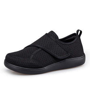 Zapatos de malla transpirable para mujer, sin cordones, para caminar, ligeros, cómodos, para diabéticas, de primavera. - Product Image 4