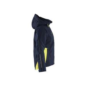 BLAKLADER - 497219778633XL Women's <b>Lightweight</b> lined Shell <b>Jacket</b> Dark navy blue/<b>Hi</b>-<b>vis</b> yellow - EAN 7330509890295 WORK <b>JACKETS</b> - Product Image 3