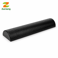 Rouleau en mousse EPP demi-rond personnalisé avec logo, 30, 45, 60, 90 cm, pour yoga, pilates, entraînement d'équilibre, étirement du dos, rééducation