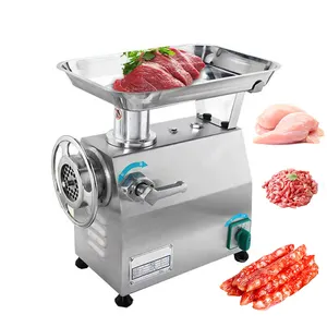 Professional Production Efficient Energy Saving Commercial Desktop Table Top Stainless Steel Electric Meat Grinder Mincer