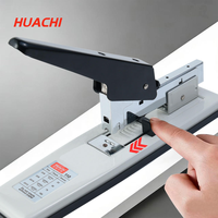 Agrafeuse manuelle multifonction HUACHI robuste pour 100 feuilles de métal, machine à relier Jumbo 13/10