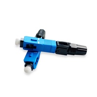 Penjualan Terlaris Pasokan Langsung Pabrik LXO1 60mm SCUPC Kabel Drop Single Mode G657A2 Penempatan Horizontal Sambungan Cepat untuk FTTH