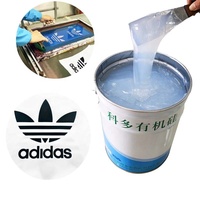 Encre de Sublimation en caoutchouc de Silicone liquide mat pour impression numérique sur tissu et vêtement, encre Textile