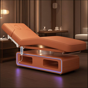 Maca de Massagem e Cadeira de Cílios Elétrica com Design Moderno Personalizável para Salão de Beleza e Spa em Material Metálico - Product Image 2