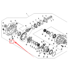 Tapón de drenaje de aceite 0010-060011-0010 para <span class=keywords><strong>CF</strong></span> <span class=keywords><strong>MOTO</strong></span> <span class=keywords><strong>CF</strong></span> 500 800 625 <span class=keywords><strong>250</strong></span> ATV SSV UTV piezas y accesorios de motocicleta - Product Image 2
