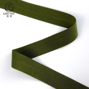 Sán đầu wenmei các nhà sản xuất 10-50mm colourful Bra ban nhạc đàn hồi nylon gấp trên ban nhạc đàn hồi - Product Image 6