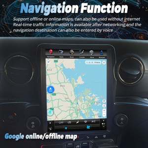 Écran Android Tesla 12,1 pouces 2din pour Jeep Wrangler 2020-2022, GPS, Carplay, lecteur multimédia vidéo, autoradio, unité principale stéréo - Product Image 5