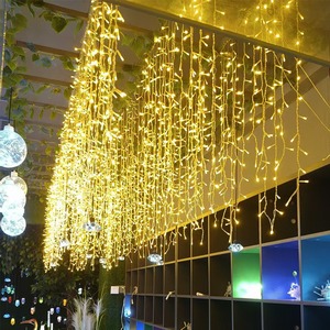 <span class=keywords><strong>Guirlande</strong></span> <span class=keywords><strong>lumineuse</strong></span> LED IP65 multicolore en alliage d'aluminium pour décoration <span class=keywords><strong>de</strong></span> mariage, lumières d'intérieur, rideau lumineux, jardin intérieur - Product Image 3