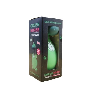 Juguete Antiestrés Creativo de Burro Verde Lala, Forma Única y Divertida, Juguete para Apretar y Rebotar que Alivia el Estrés - Product Image 6