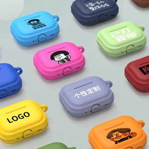 Funda de silicona con logotipo personalizado para auriculares de segunda generación, cubierta protectora suave y amigable con la piel para <span class=keywords><strong>apple</strong></span> airpod pro <span class=keywords><strong>2</strong></span> - Product Image 2