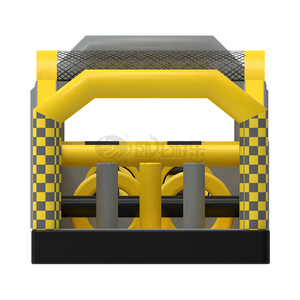 Pista de Obstáculos Inflable Grande Personalizada, Túnel Rodante, Muro de Escalada, PVC de Grado Comercial, Fácil de Instalar, Capacidad de 500 kg, para Exteriores - Product Image 4