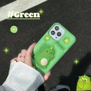 เคสโทรศัพท์ลายการ์ตูนไดโนเสาร์ 3 มิติ สไตล์เกาหลี สำหรับ iPhone 13 12 <span class=keywords><strong>Pro</strong></span> 14 <span class=keywords><strong>Pro</strong></span> <span class=keywords><strong>Max</strong></span> <span class=keywords><strong>I11</strong></span> 13 <span class=keywords><strong>Pro</strong></span> <span class=keywords><strong>Max</strong></span> ของขวัญสำหรับเด็ก  วัสดุซิลิโคนนิ่ม - Product Image 4