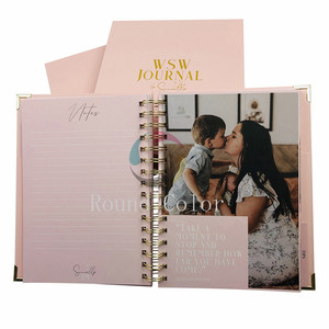 Nhật Ký Xoắn Ốc Bìa Cứng Chất Lượng Hàng Đầu Thiết Kế Theo Yêu Cầu/Sổ Lập Kế Hoạch/Sổ Tay Với Dịch Vụ In Ấn Kế Hoạch Dập Vàng - Product Image 2