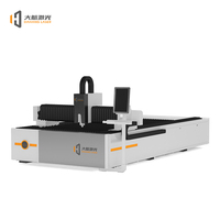 Machine de découpe laser à fibre CNC Dahang 3015 3000W avec support AI/PLT et rail de guidage HIWIN pour le métal