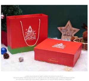 <strong>Wholesale</strong> Merry <strong>Christmas</strong> Folding <strong>Gift</strong> Box Santa Claus Father <strong>Christmas</strong> Jewelry Decorations Paper Cardboard Matt <strong>Gift</strong> Packing - Product Image 2