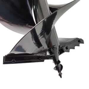 <span class=keywords><strong>UM</strong></span>双向合金司钻12英寸30厘米 * 80厘米刀片可更换耐用园林工具地钻配件 - Product Image 2