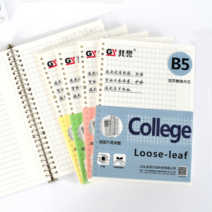 A5/B5 Recarregáveis Folhas Soltas Papel-Em Branco/Grade/Linha Páginas para Folhas Soltas Notebook, Escola Escritório Jornal Escrita, Planejador Diário - Product Image 2