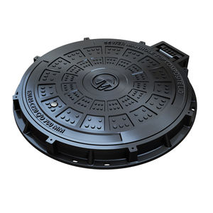 Penutup Lubang Pembuangan Komposit C/O 700mm Berengsel SMC (C250) Bersertifikasi CE Anti-Maling & Anti-Korosi Kapasitas Beban 25 Ton - Product Image 6