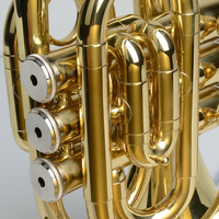 Professional Brass Mini Cornet Trumpet for Beginners