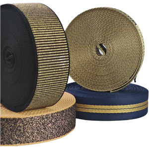 Vente chaude fabricant 1 pouce de <span class=keywords><strong>large</strong></span> or Bling brillant <span class=keywords><strong>ceinture</strong></span> élastique 10-50mm sangle <span class=keywords><strong>pour</strong></span> jupes sacs chaussures - Product Image 3