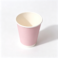 Gobelets à café jetables avec couvercles, double paroi, logo personnalisé - Gobelets en papier à emporter de 8/12/16 oz pour cafés, biodégradables et étanches