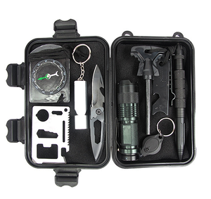 Compacto de 8-en-1 Kit de supervivencia Multi-propósito EDC de emergencia al aire libre herramientas y Evereyday llevar equipo oficial de Kit de supervivencia - Product Image 3