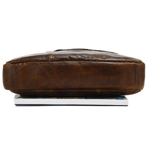 Sacs pour ordinateur portable en cuir véritable de qualité supérieure pour hommes et femmes avec protection rembourrée pour ordinateur portable Compartiments spacieux - Product Image 2