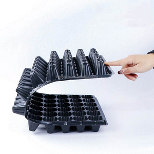 Plateaux de semis en plastique PET réutilisables populaires <span class=keywords><strong>pour</strong></span> la propagation des <span class=keywords><strong>légumes</strong></span> avec fonction de drainage <span class=keywords><strong>pour</strong></span> la <span class=keywords><strong>plantation</strong></span> des graines - Vente en gros - Product Image 2
