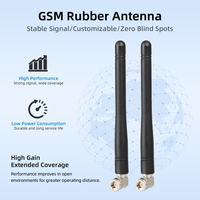 Router Inalámbrico 2.4GHz GSM con Antena WiFi de Interfaz Roscada, 5dBi de Alta Ganancia, Tipo Omni Rubber Duck para Tarjeta de Red AP, OEM Personalizado