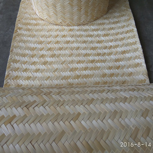 Handmade Bamboo Woven Ceiling Mat Natural Crafted For Home Decoration Interior Use With Small Edging And Customizable Size - Product Image 3